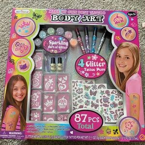 New make my own temporary tattoo set